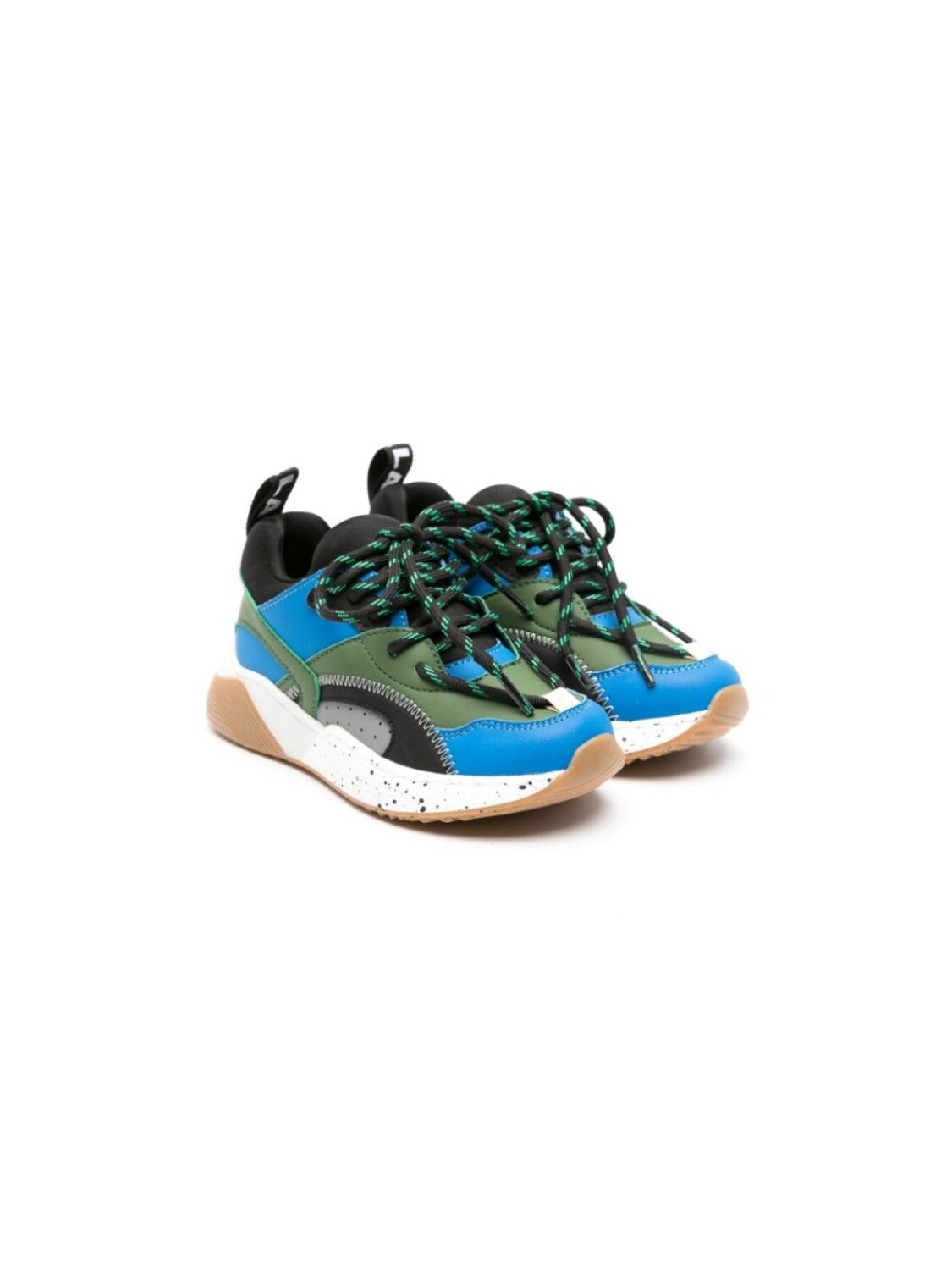 

Stella McCartney Kids кроссовки Eclypse в стиле колор-блок, синий
