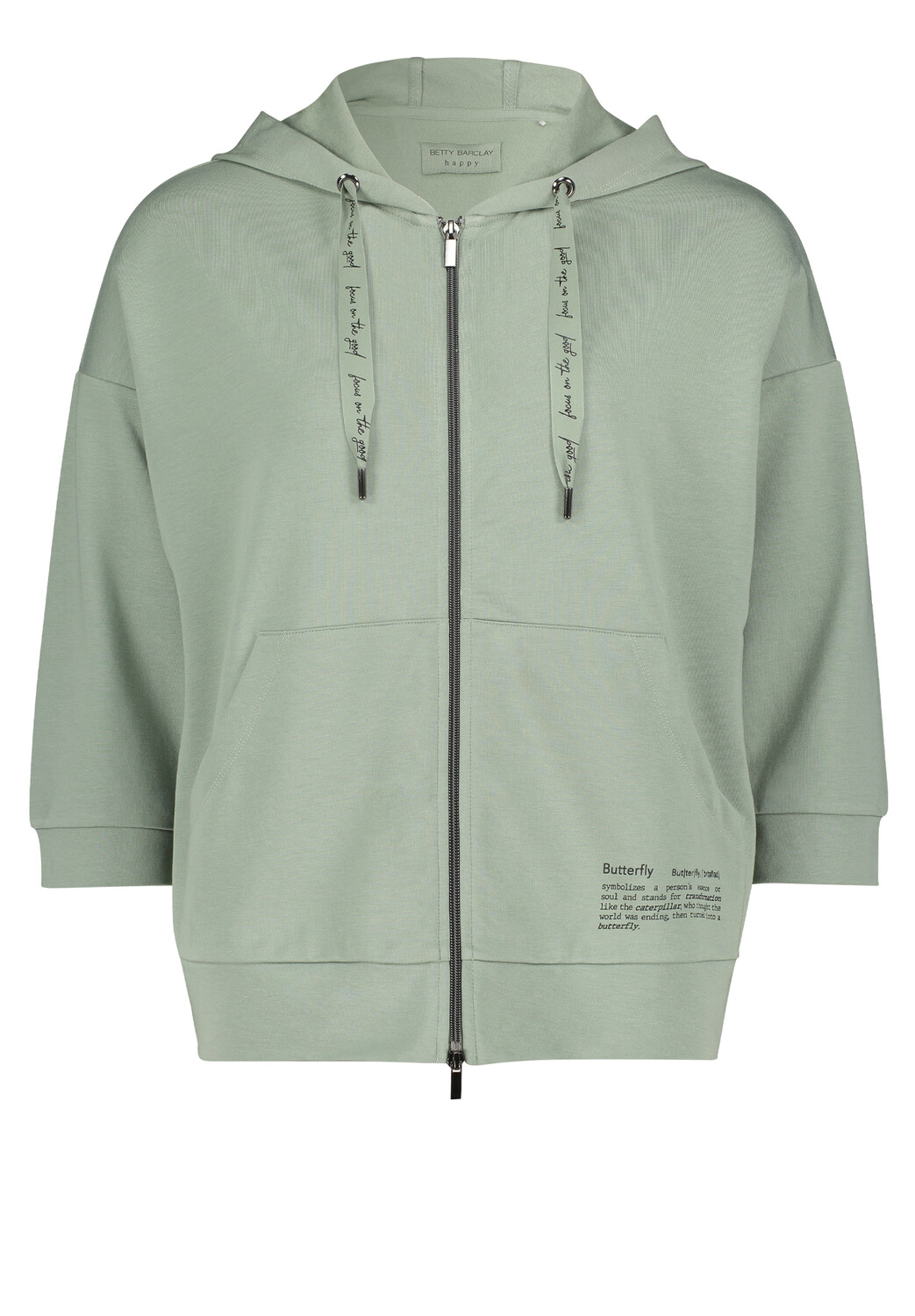 

Спортивная куртка Betty Barclay Sweatjacke, зеленый/черный