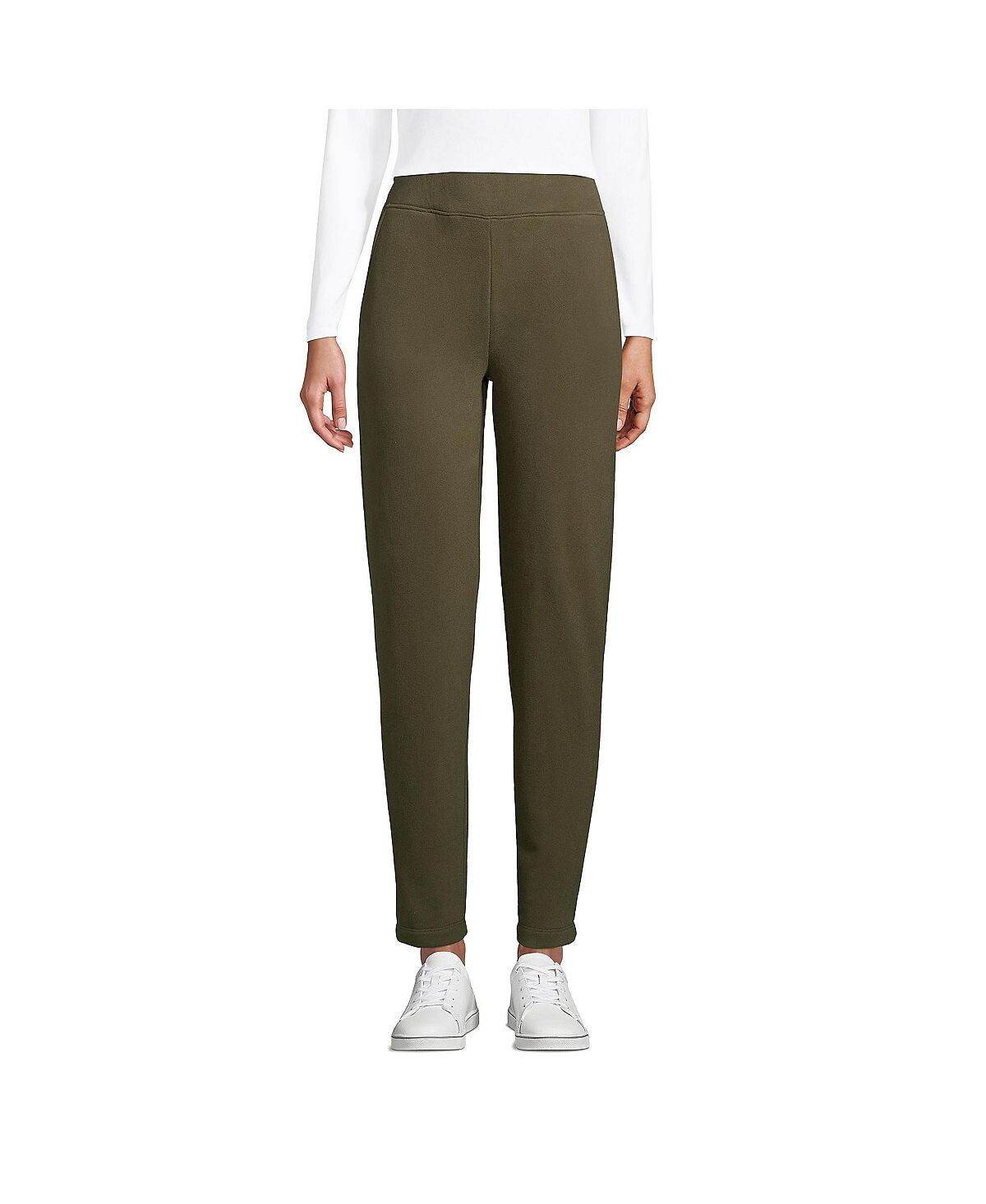 

Женские спортивные штаны Petite Serious до щиколотки Lands' End