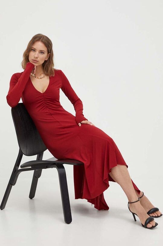 

Платье Patrizia Pepe, бордовый