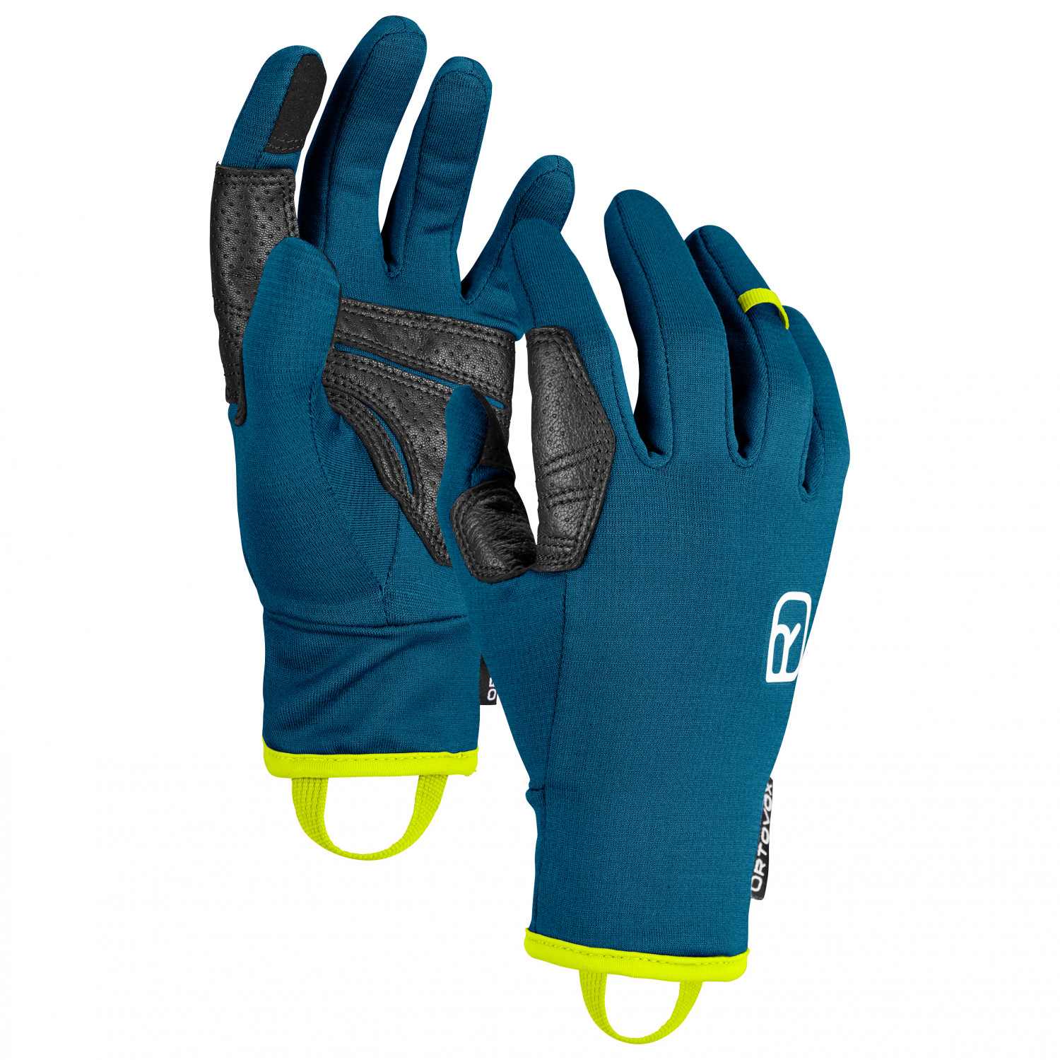 Перчатки Ortovox Fleece Light Glove, цвет Petrol Blue темляки для лыжных палок nordway черный