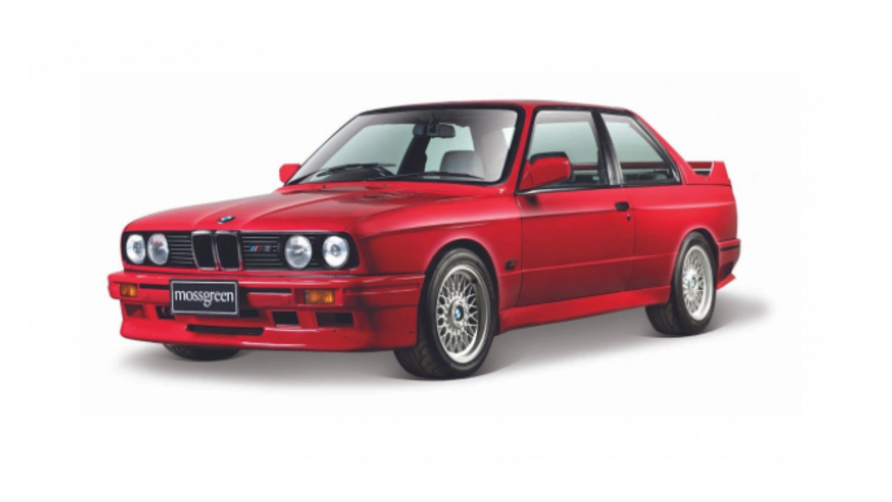 Bburago 1:24 BMW M3 (E30) (1988) diamonds steering wheel decorative stickers on cars for bmw 1 3 5 4 series x1 x3 x5 x6 e36 e39 e46 e30 e60 e92 e90 m3 f30 f35