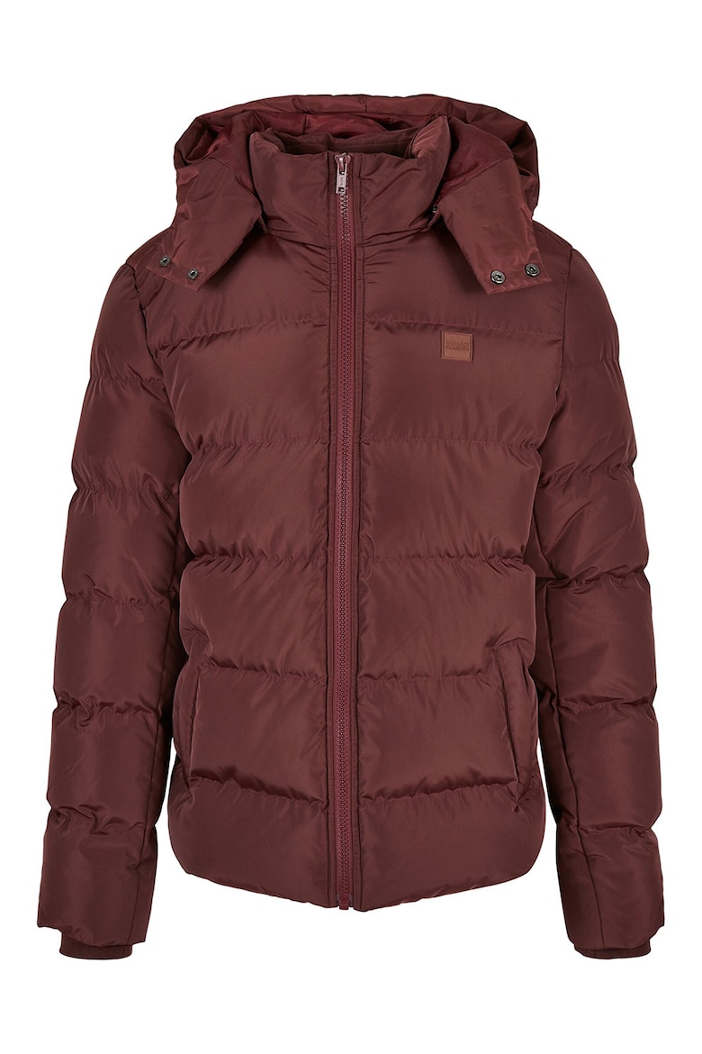

Стеганая зимняя куртка с капюшоном Urban Classics, коричневый