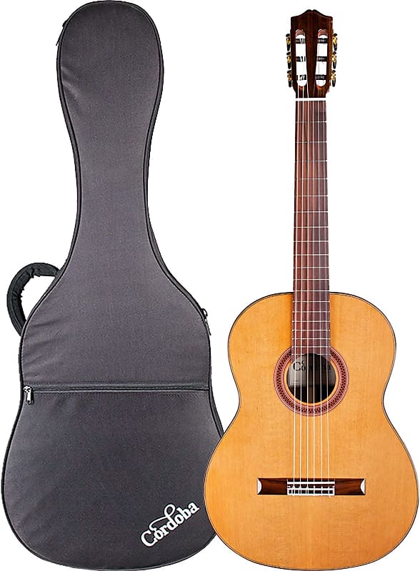 Акустическая гитара Cordoba C7 Cedar Classical Guitar with Cordoba Polyfoam Case - Solid Cedar top