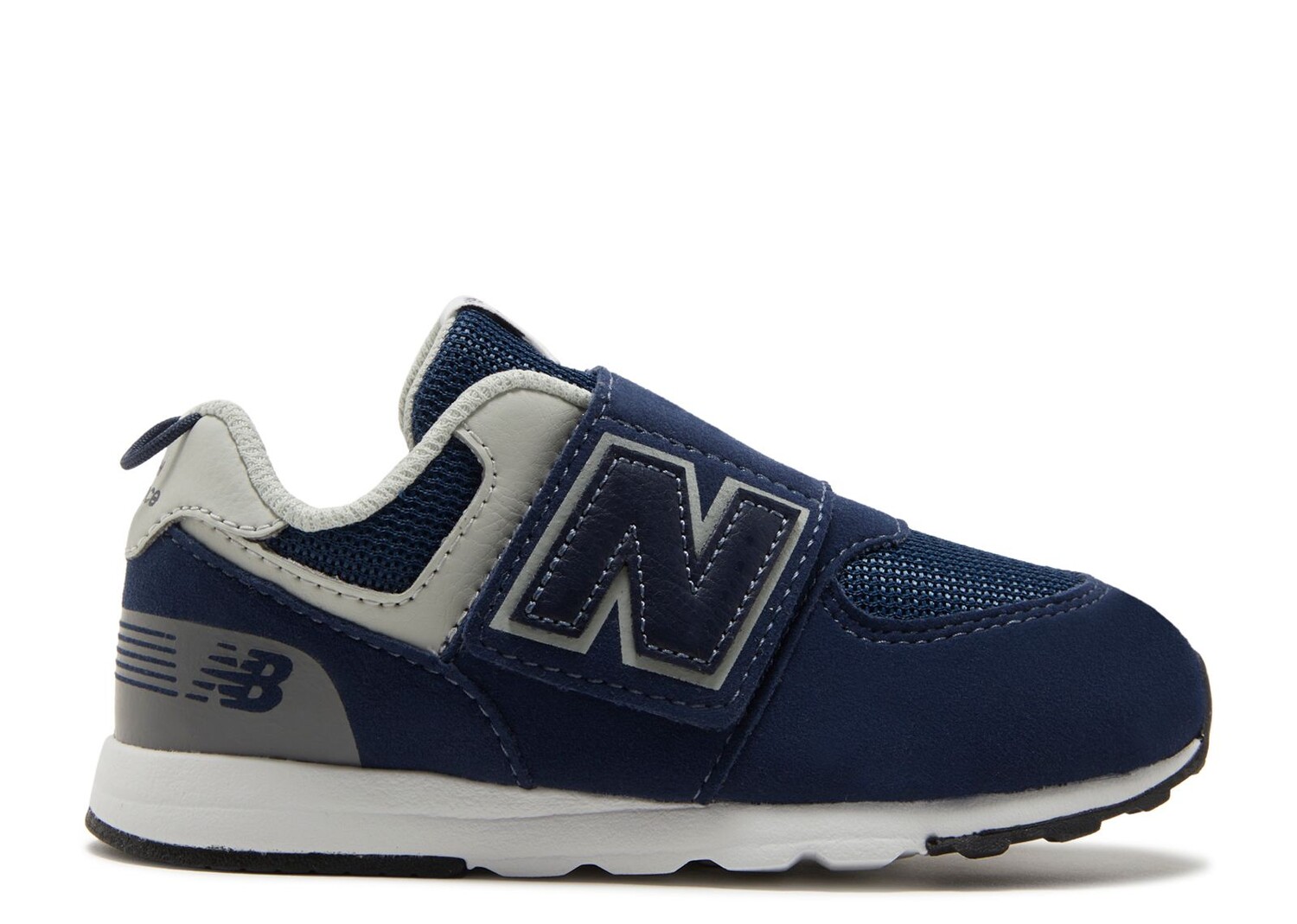 

Кроссовки New Balance 574 New-B Hook & Loop Toddler 'Navy White', синий