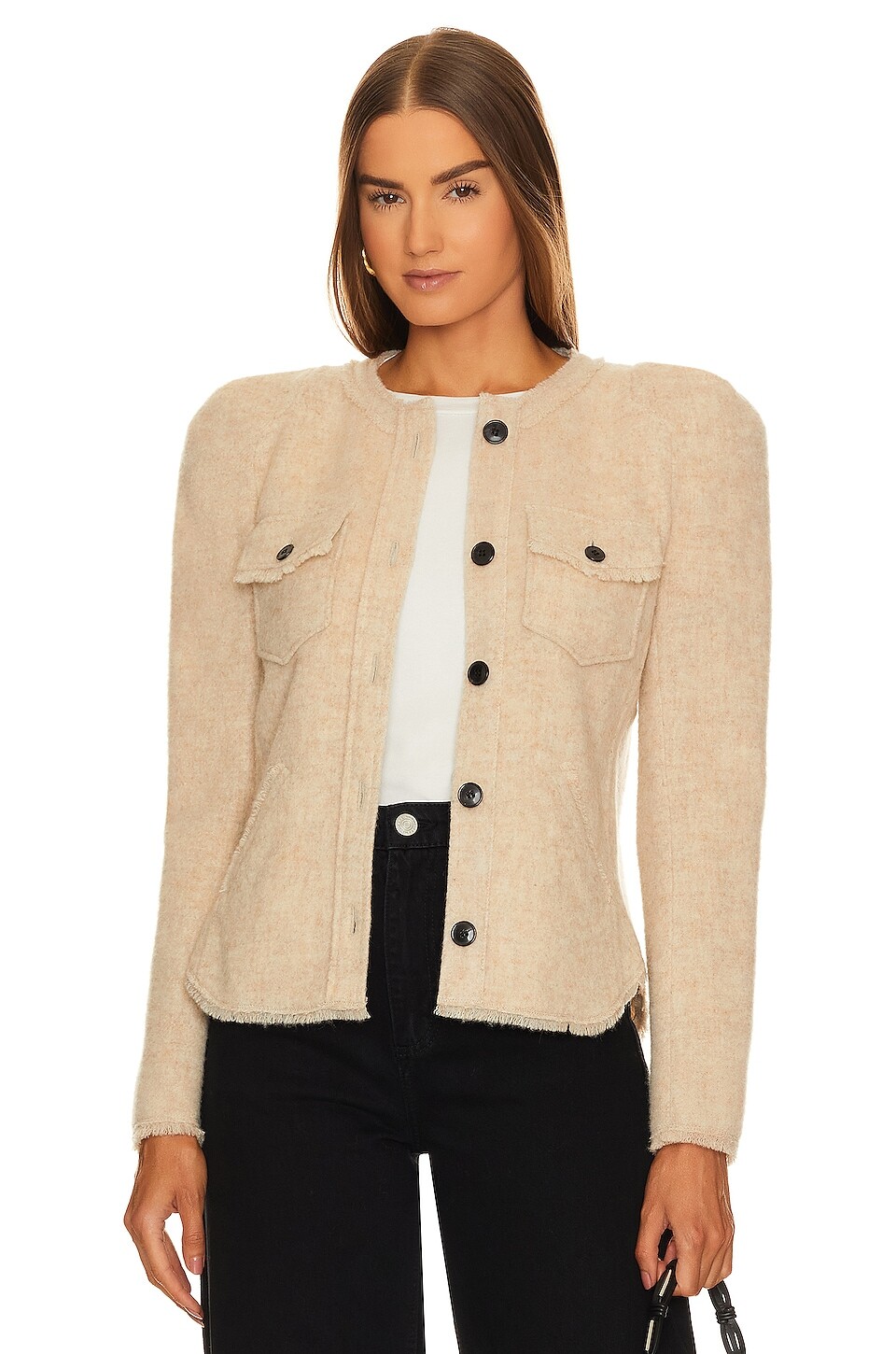 

Куртка Isabel Marant Etoile Nelly, экрю