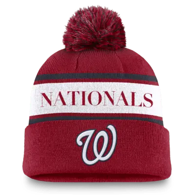 

Шапка Nike Washington Nationals Team Stripe Peak, красный