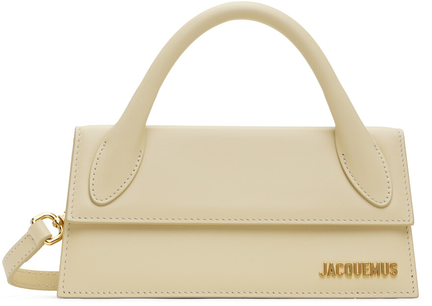

Белоснежная сумка Les Classiques 'Le Chiquito Long' Jacquemus