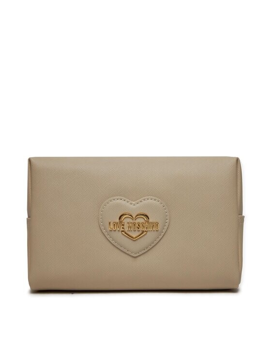

Косметичка Love Moschino, бежевый