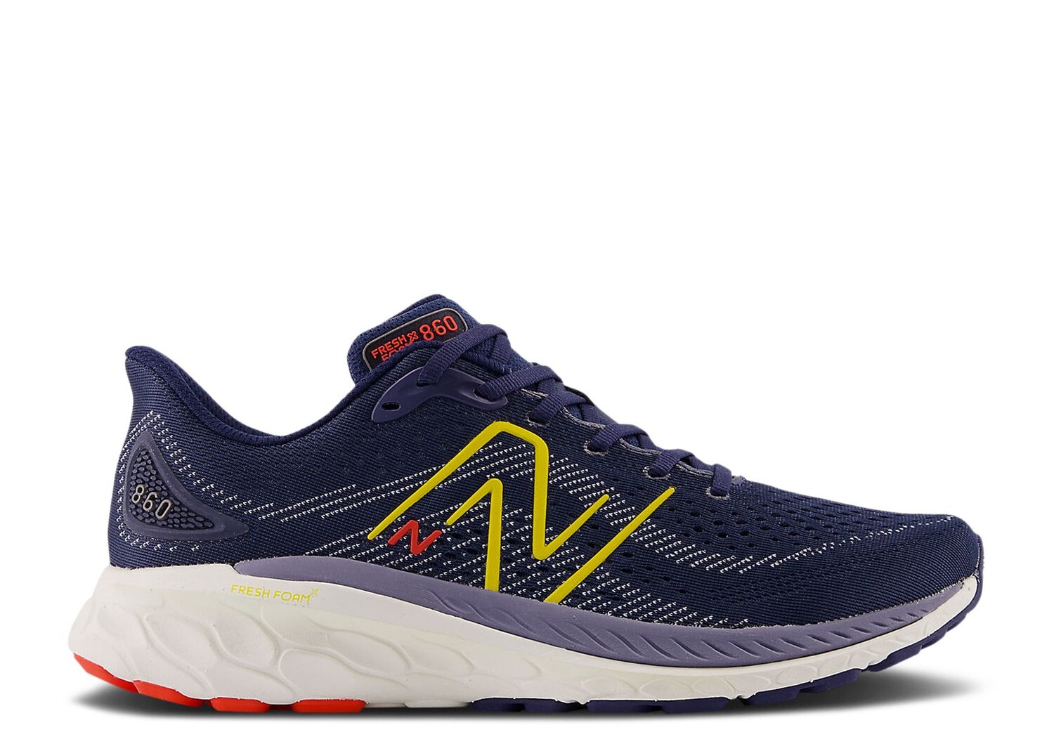 

Кроссовки New Balance Fresh Foam X 860V13 'Navy Ginger Lemon', синий