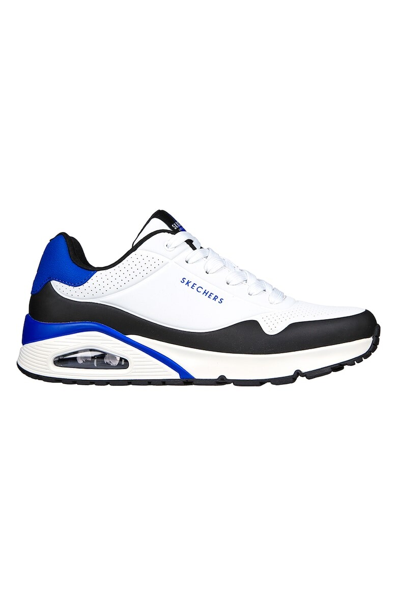 

Спортивные туфли Uno Back Lit со скошенной подошвой Skechers, белый