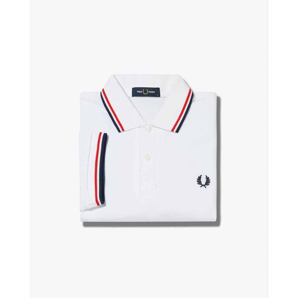 

Рубашка поло Fred Perry, белый