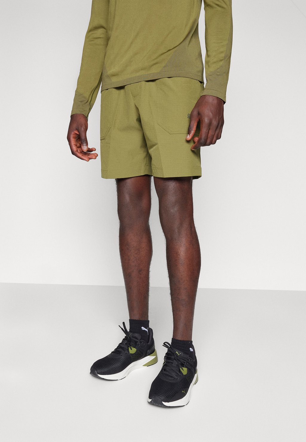 

Спортивные шорты Concept Puma, цвет olive green