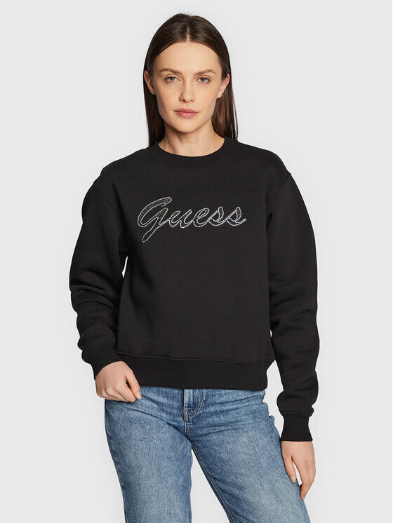 

Толстовка стандартного кроя Guess, черный