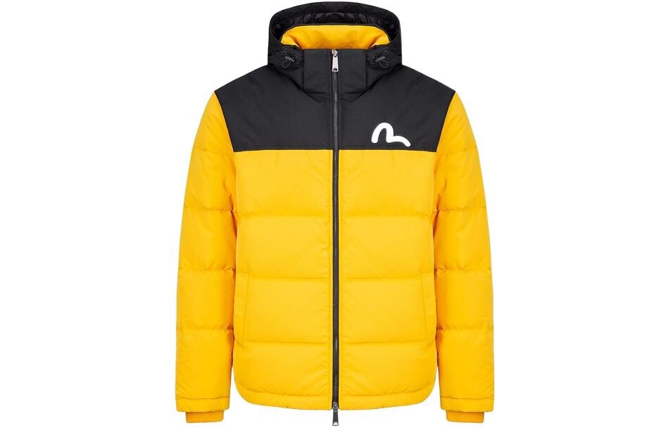 

Пуховик мужской желтый Evisu, желтый
