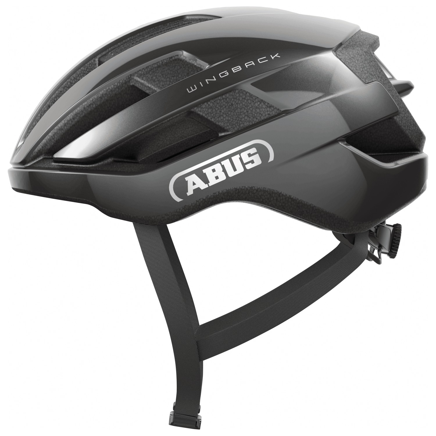 цена Велосипедный шлем Abus Wingback, цвет Titan