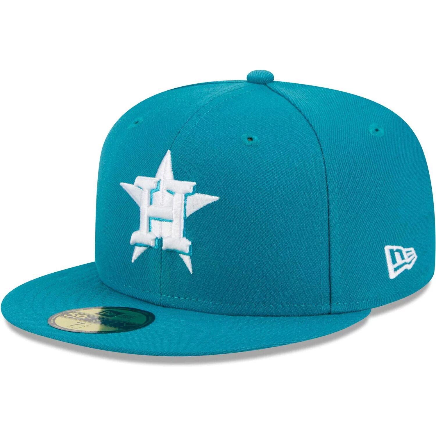 

Мужская приталенная шляпа New Era Бирюзовая Houston Astros 59FIFTY