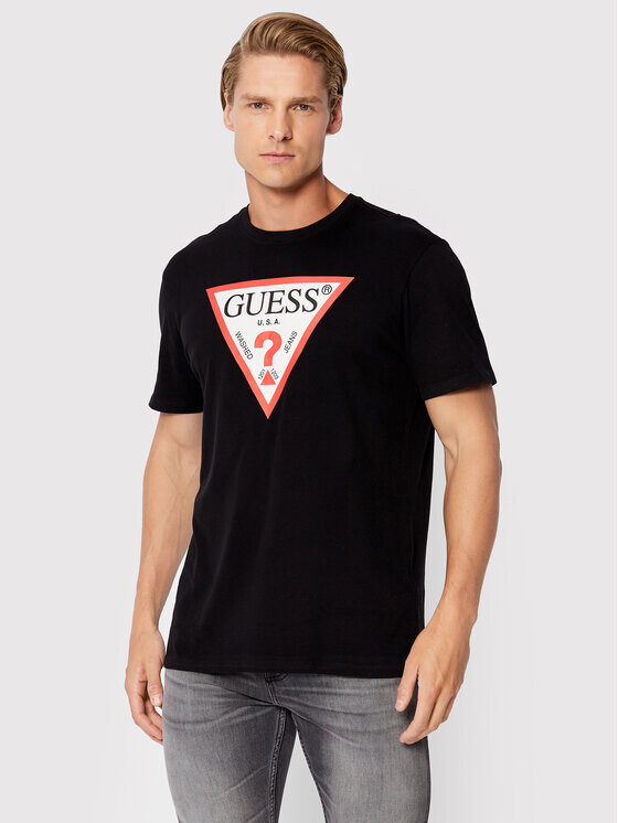 

Футболка стандартного кроя Guess, черный
