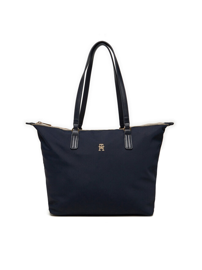 

Сумка Tommy Hilfiger Poppy Tote Corp AW0AW16480, темно-синий