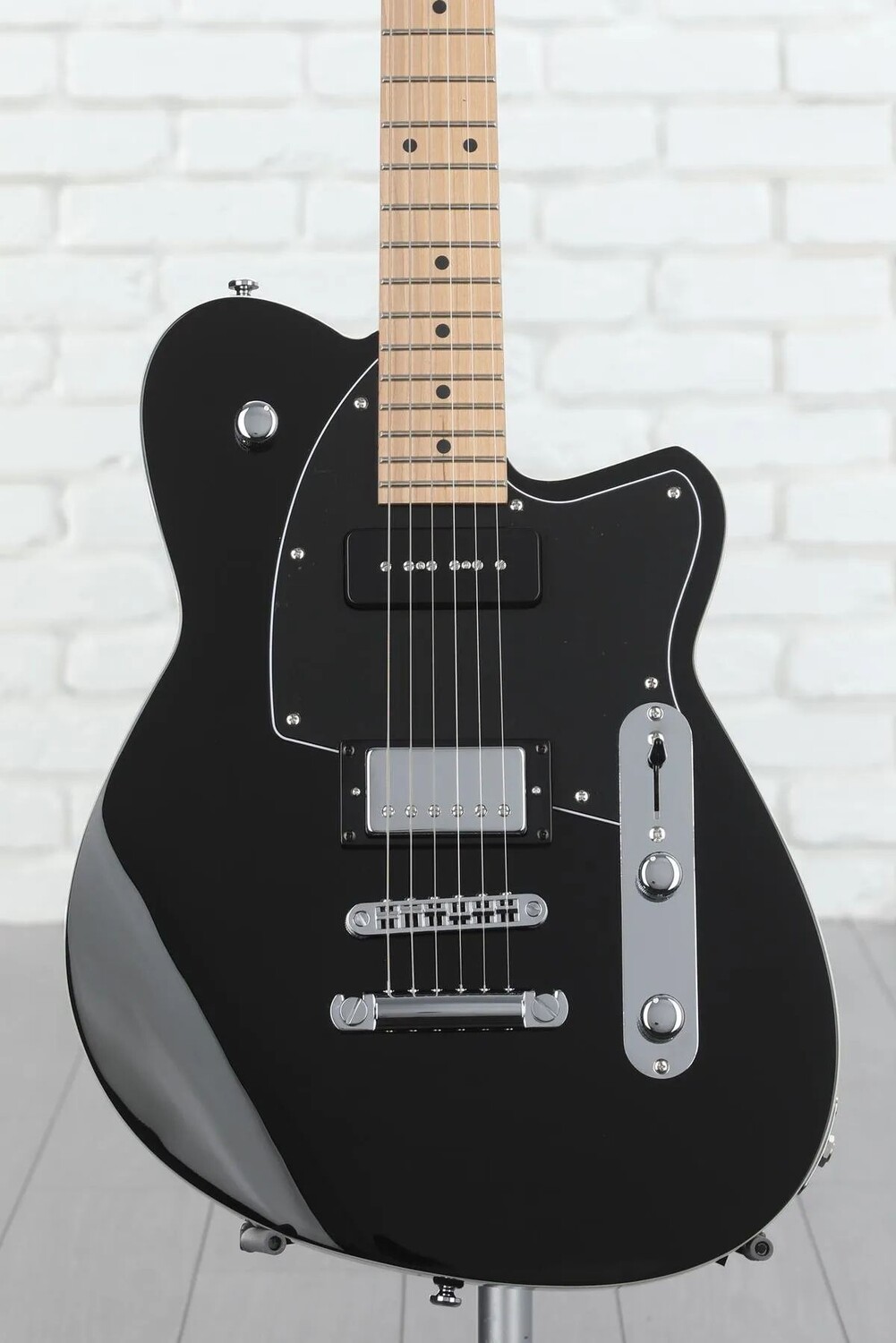 

Электрогитара Reverend Double Agent OG с кленовым грифом - Midnight Black