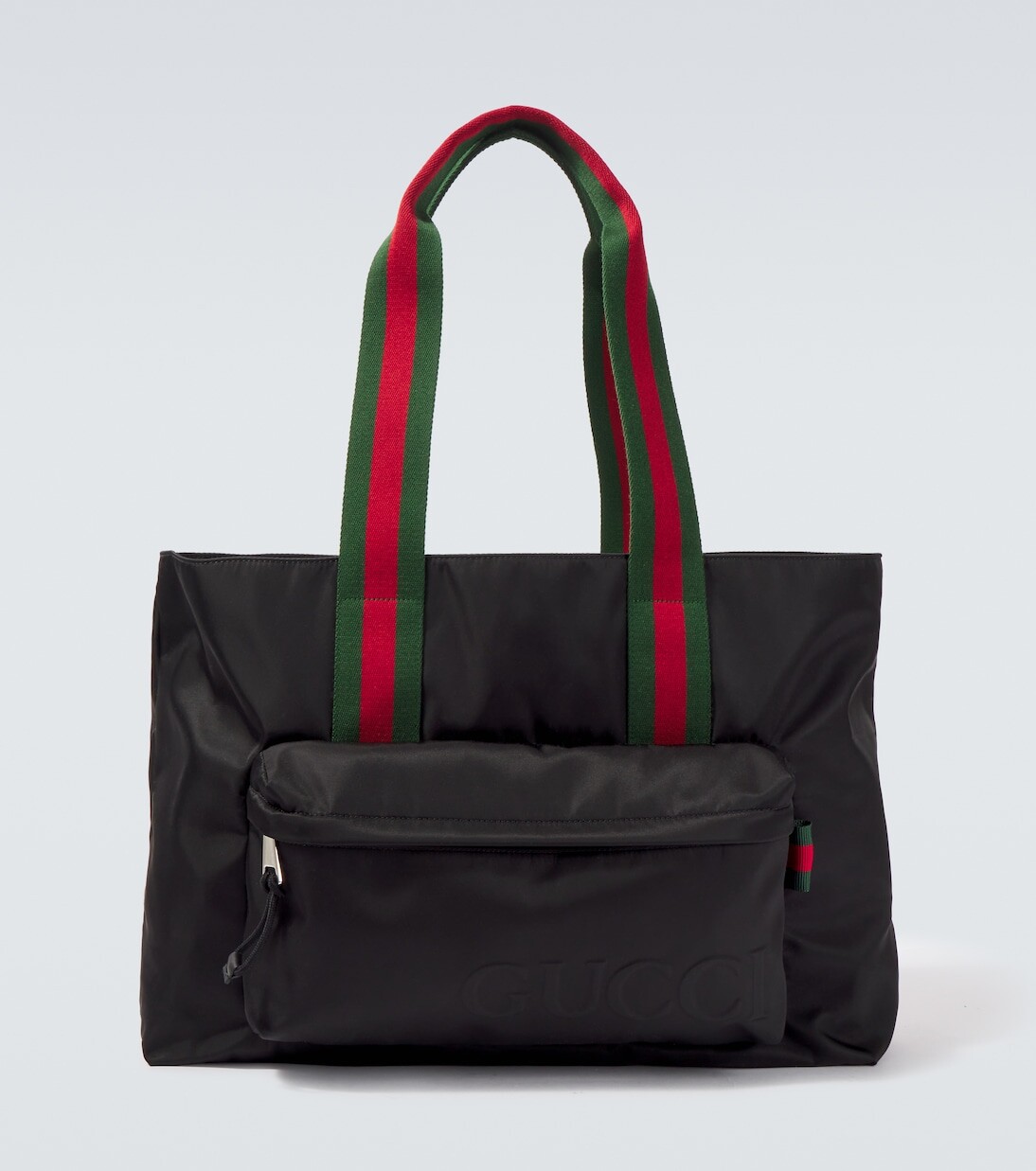 

Большая сумка с логотипом Gucci, цвет blk/blk/vrv/vrv/blk