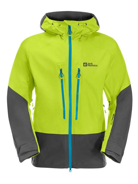 

Куртка Jack Wolfskin ALPSPITZE 3L JKT M, зеленый
