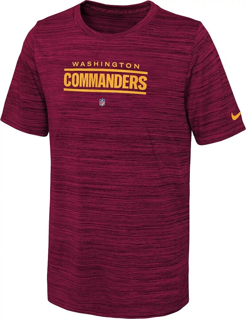 

Красная футболка Nike Youth Washington Commanders Sideline Velocity