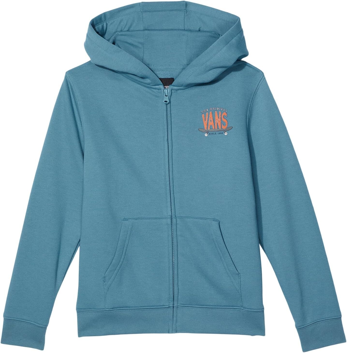 

Толстовка Boardview Full Zip (Toddler/Little Kids/Big Kids) Vans, цвет Bluestone