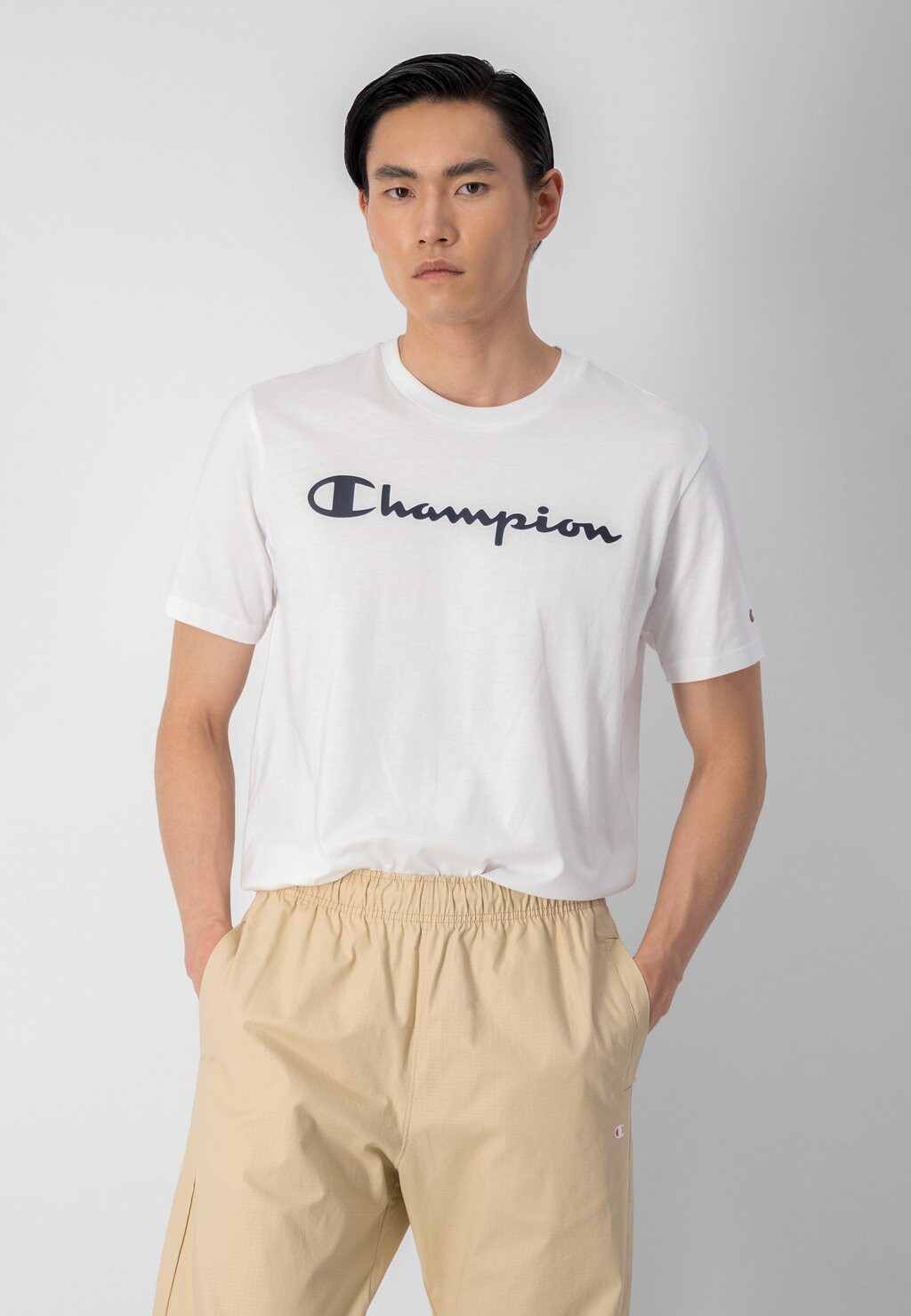 

Футболка с принтом Champion, белый