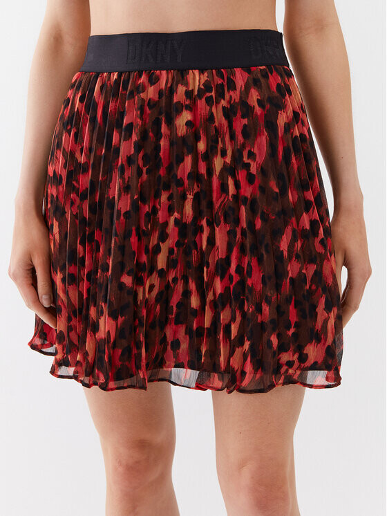 

Плиссированная юбка стандартного кроя Dkny, красный