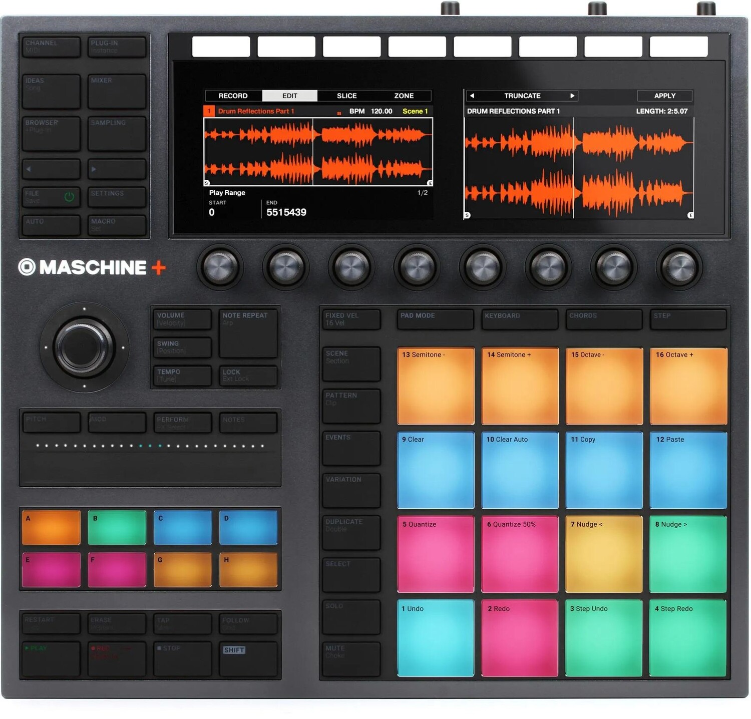 

Native Instruments Maschine Plus Автономный инструмент для производства и исполнения