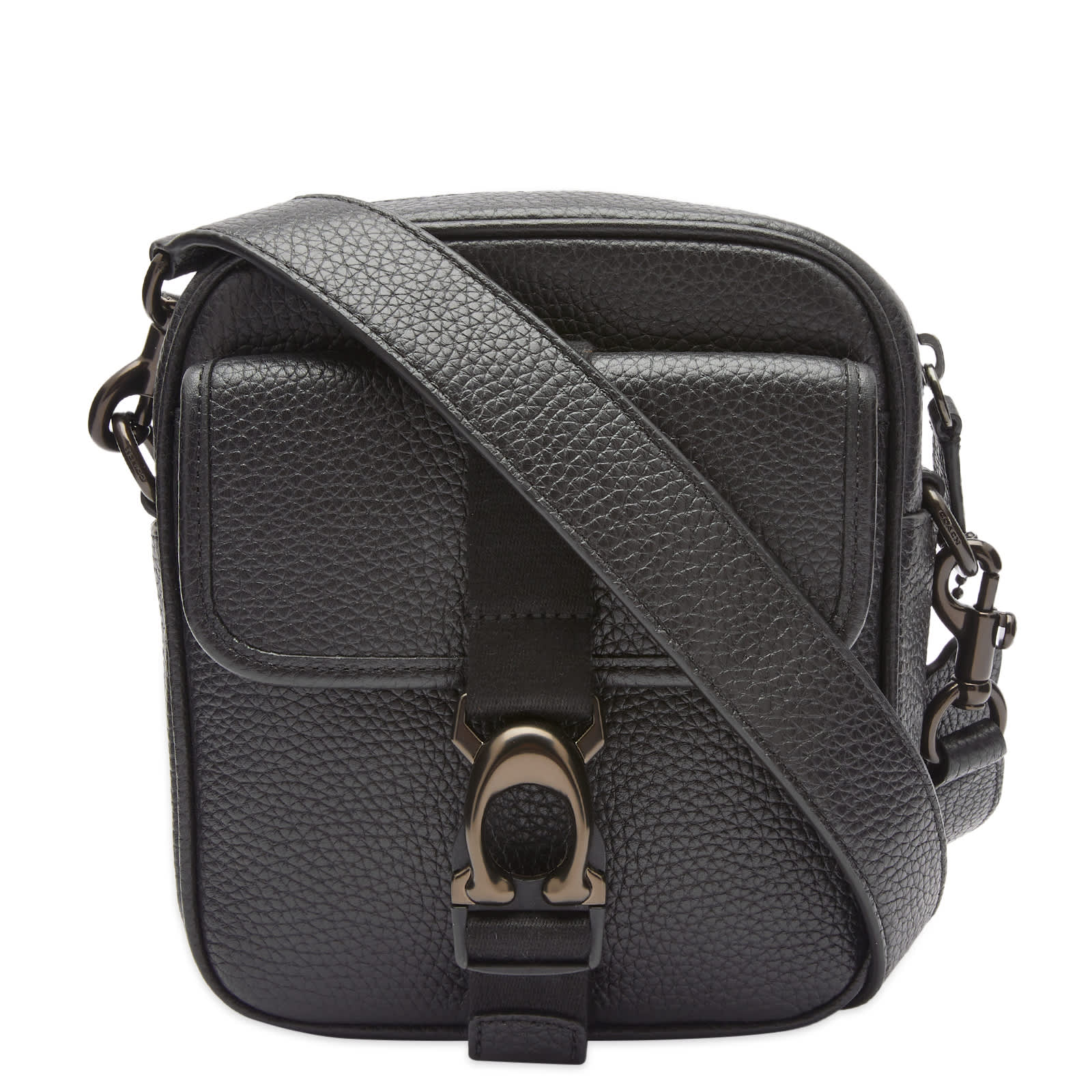 Сумка кросс-боди Coach Beck, цвет Black Pebble Leather сумка burberry logo print nylon crossbody bag черный