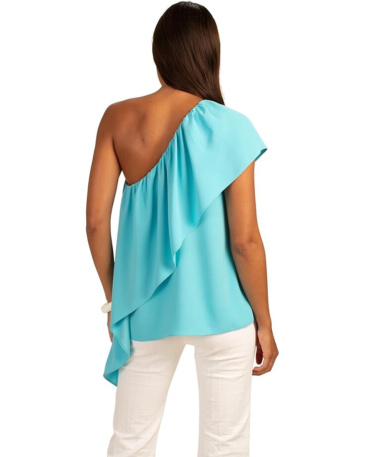 

Топ Trina Turk Satisfied Top, цвет Clearwater