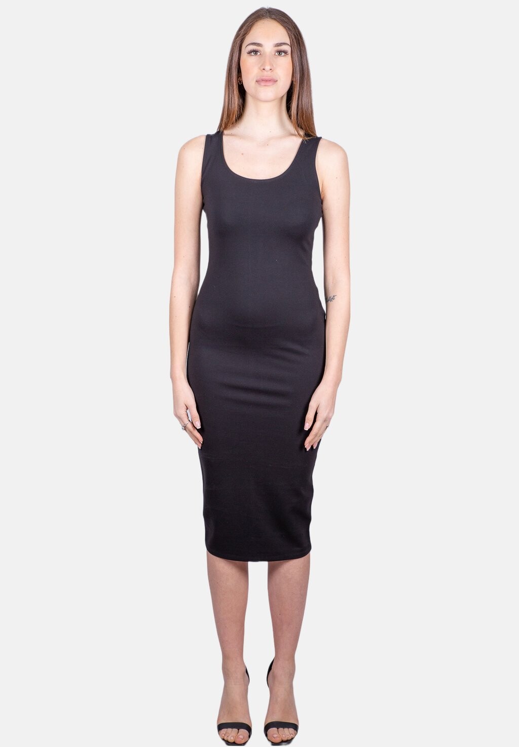 

Платье из джерси Armani Exchange, черный