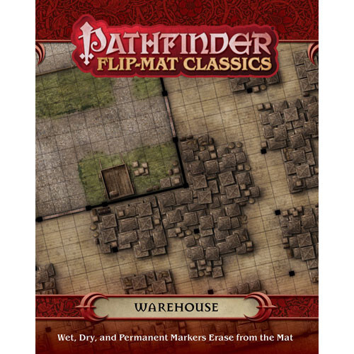 

Ролевая игра Paizo Publishing Pathfinder RPG: Flip-Mat Classics - Warehouse