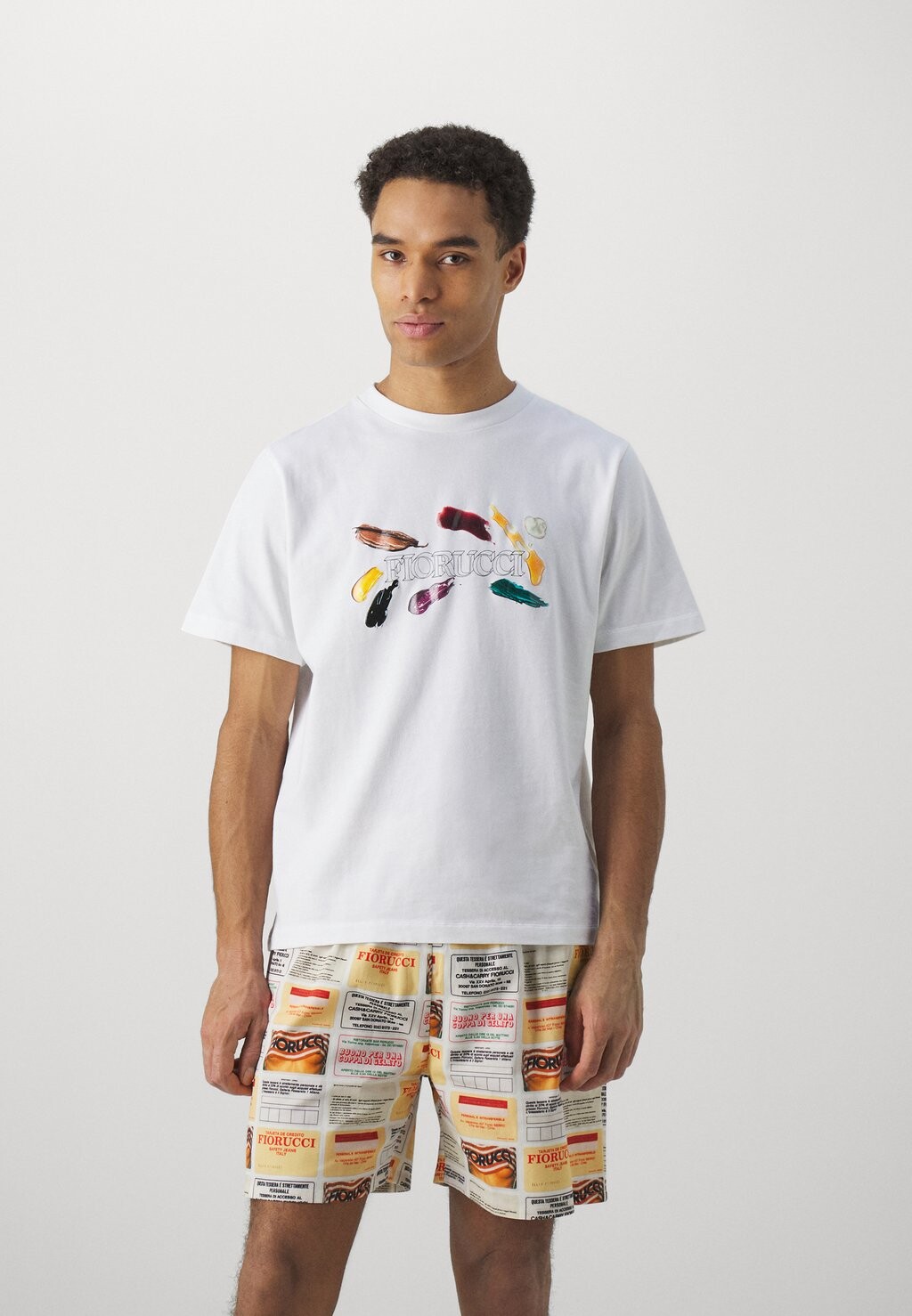 

Футболка с принтом Mens Artist Unisex Fiorucci, белый