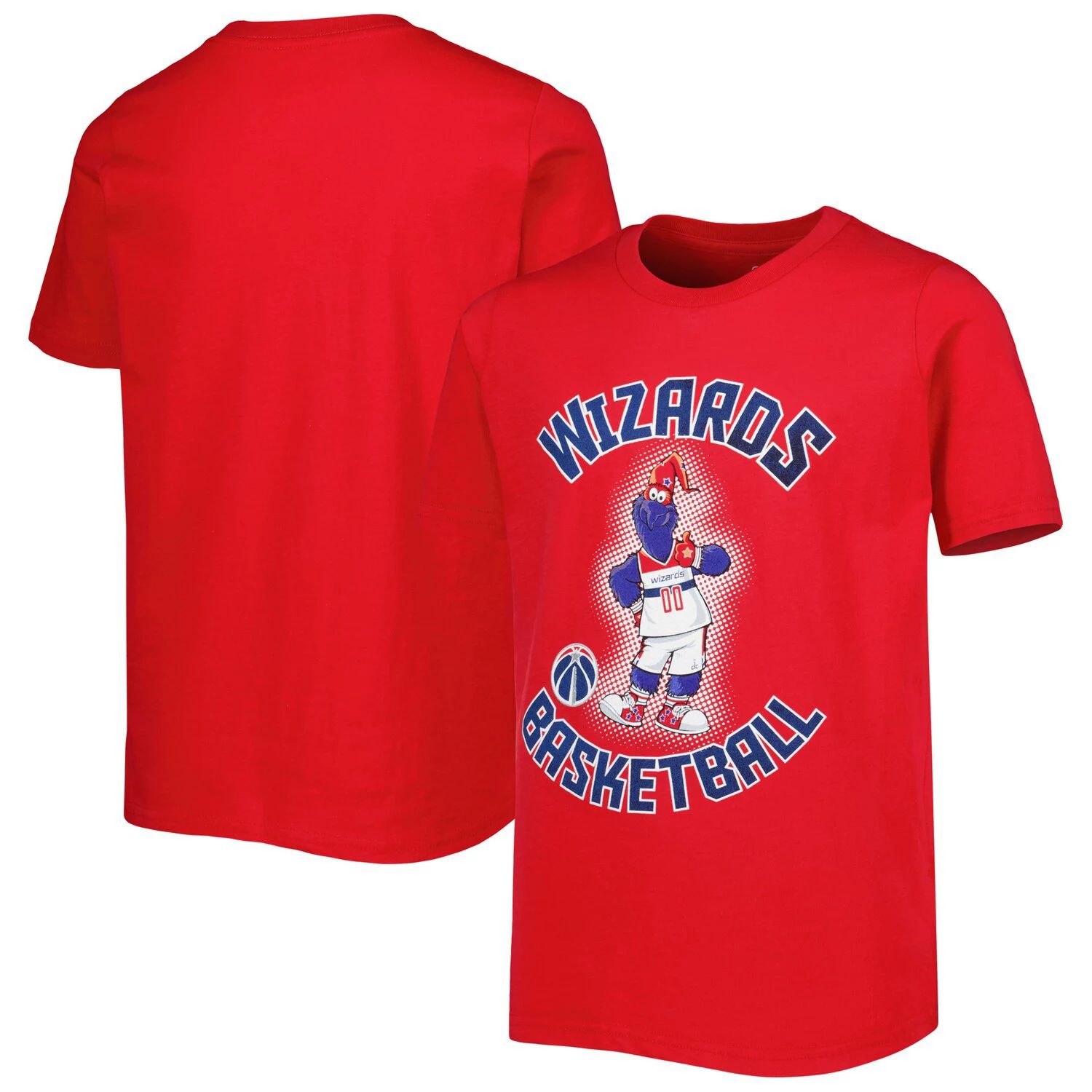 Молодежная красная футболка с талисманом Washington Wizards Outerstuff