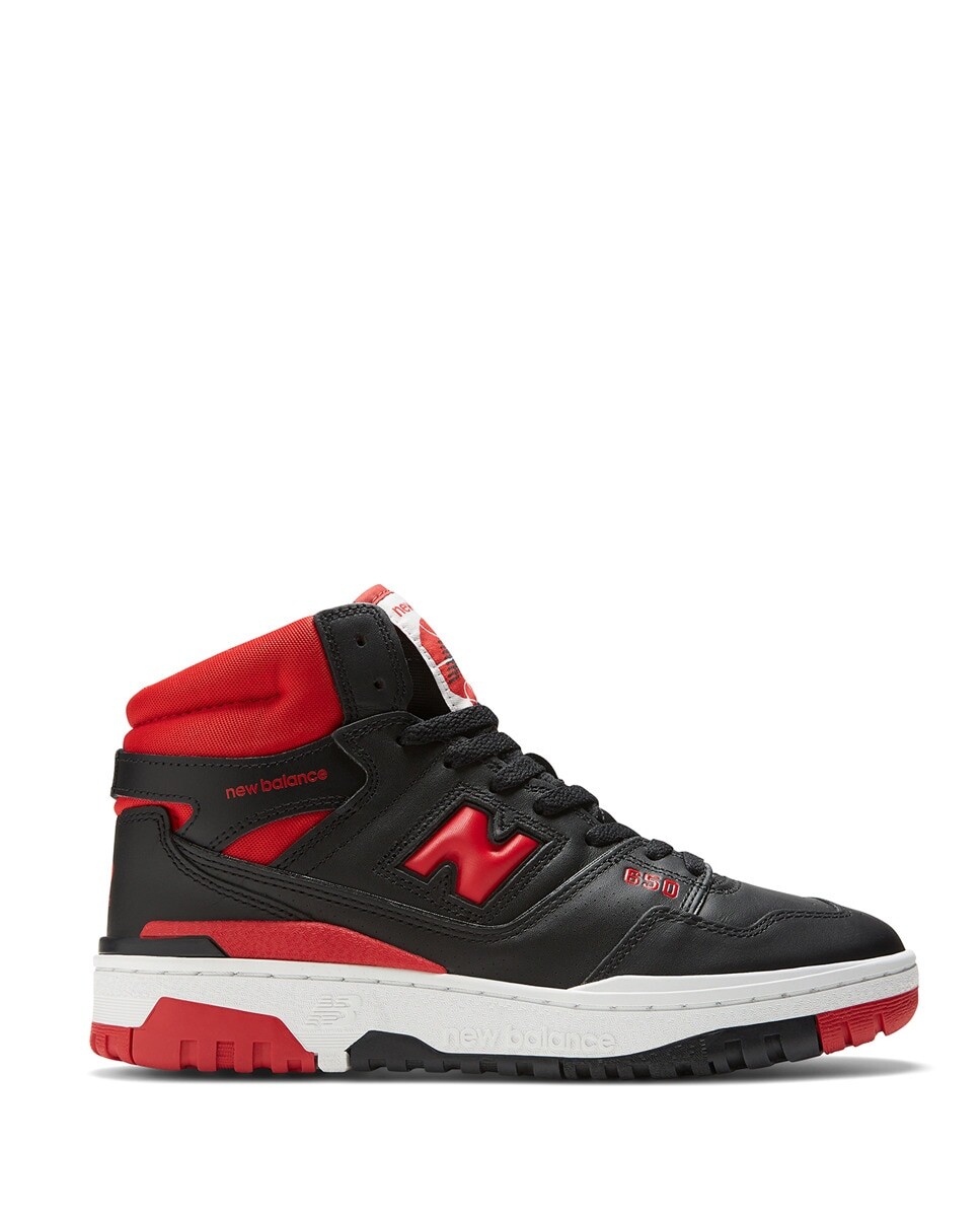 

Мужские повседневные кроссовки 650р. New Balance, черный красный