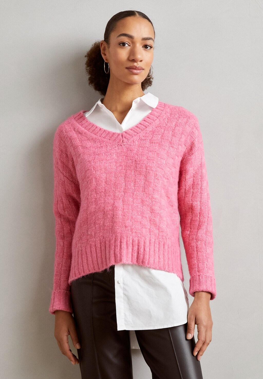 

Вязаный свитер BRUSHED Marks & Spencer, цвет medium pink