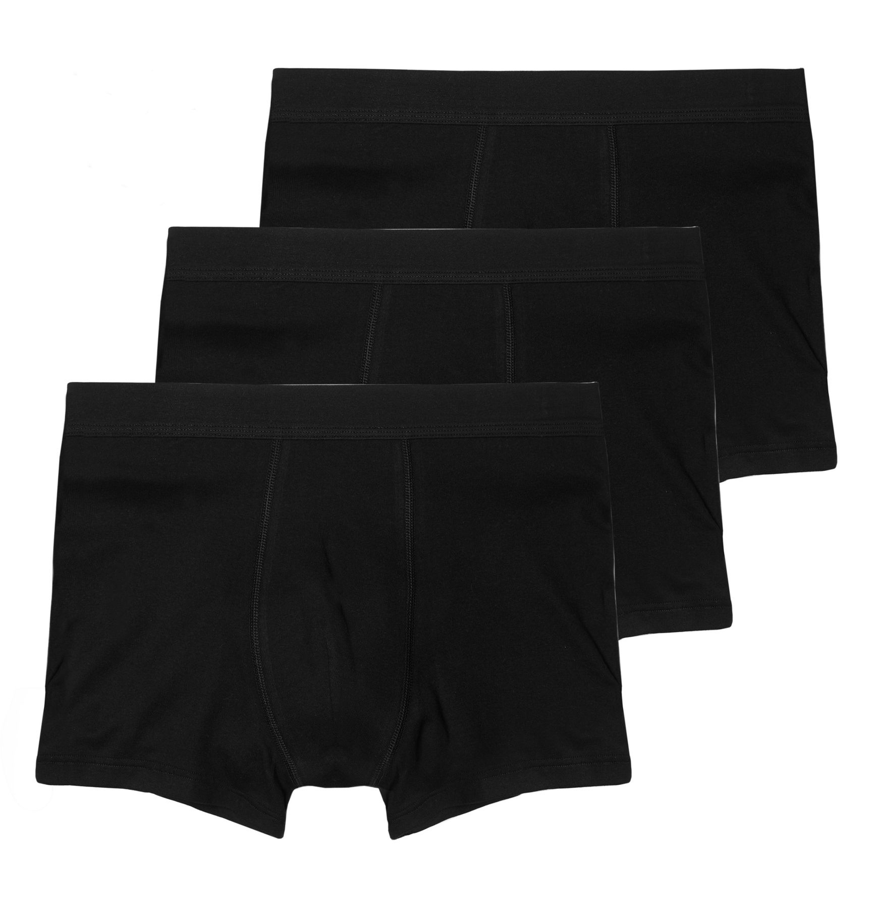 Боксеры Haasis Bodywear 3er-Set: Pants, черный
