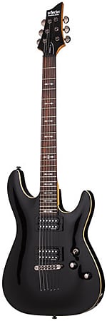 Электрогитара Schecter Omen 6 6 String Electric Guitar Black фото