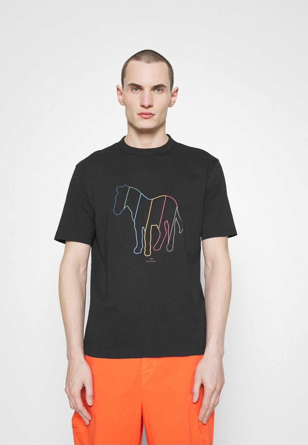 

Футболка с принтом PS Paul Smith, черный