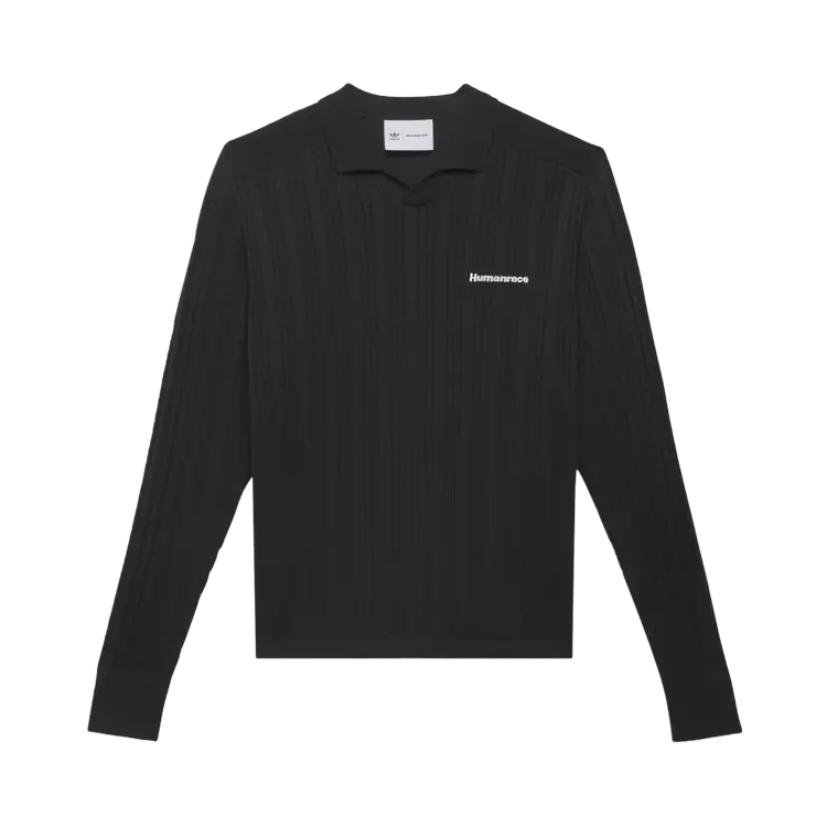 

Джерси Adidas adidas x Pharrell Williams Knit Long-Sleeve 'Black', черный