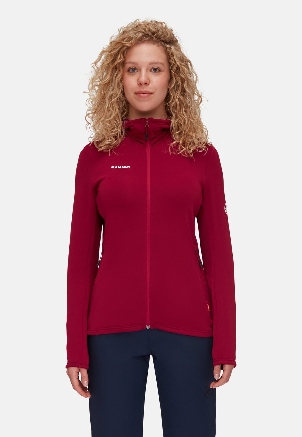 

Толстовка ACONCAGUA LIGHT ML HOODED Mammut, цвет blood red