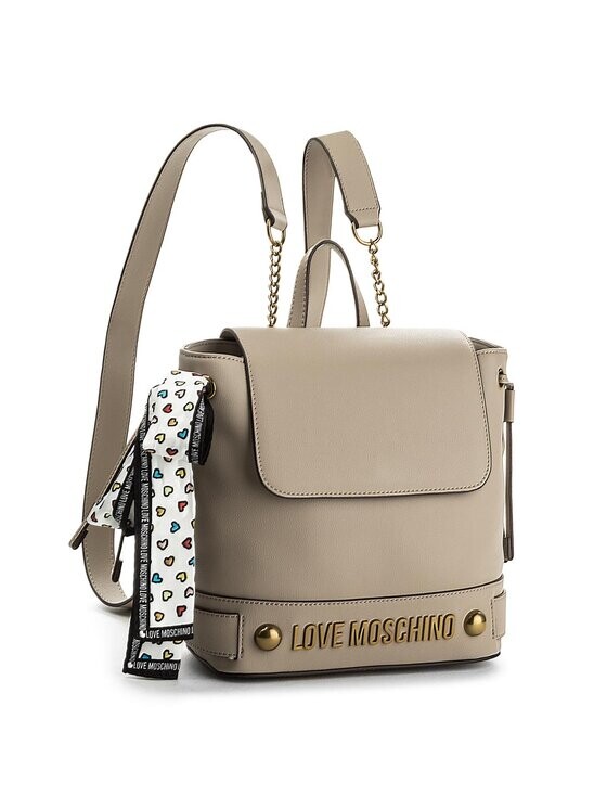 

Рюкзак Love Moschino, бежевый