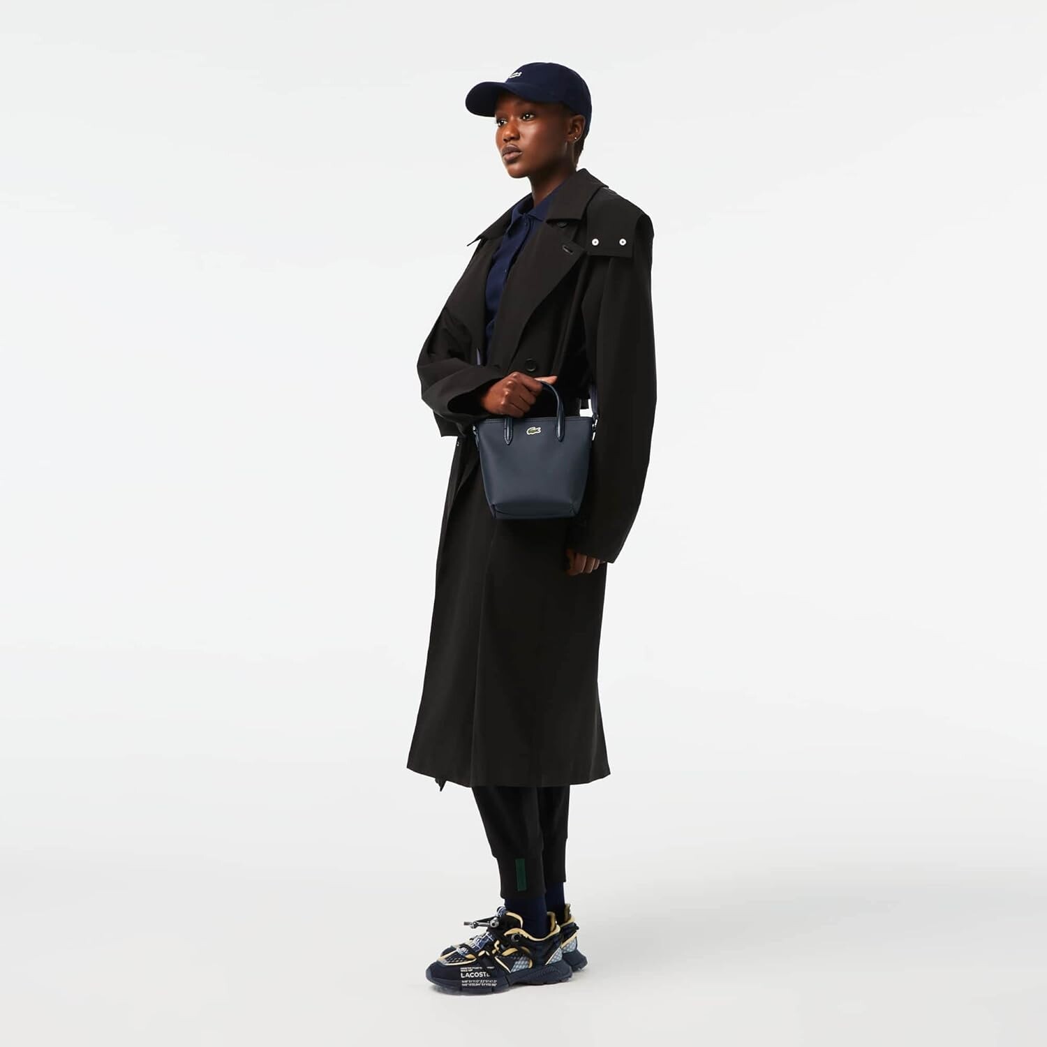 Женская мини-большая сумка Lacoste Concept