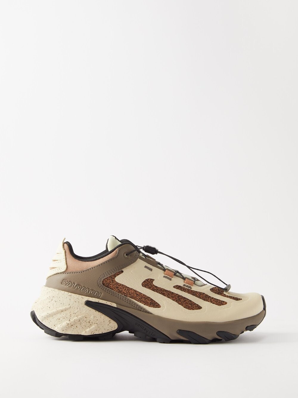 

Кроссовки speedverse prg из сетки и резины Salomon, коричневый