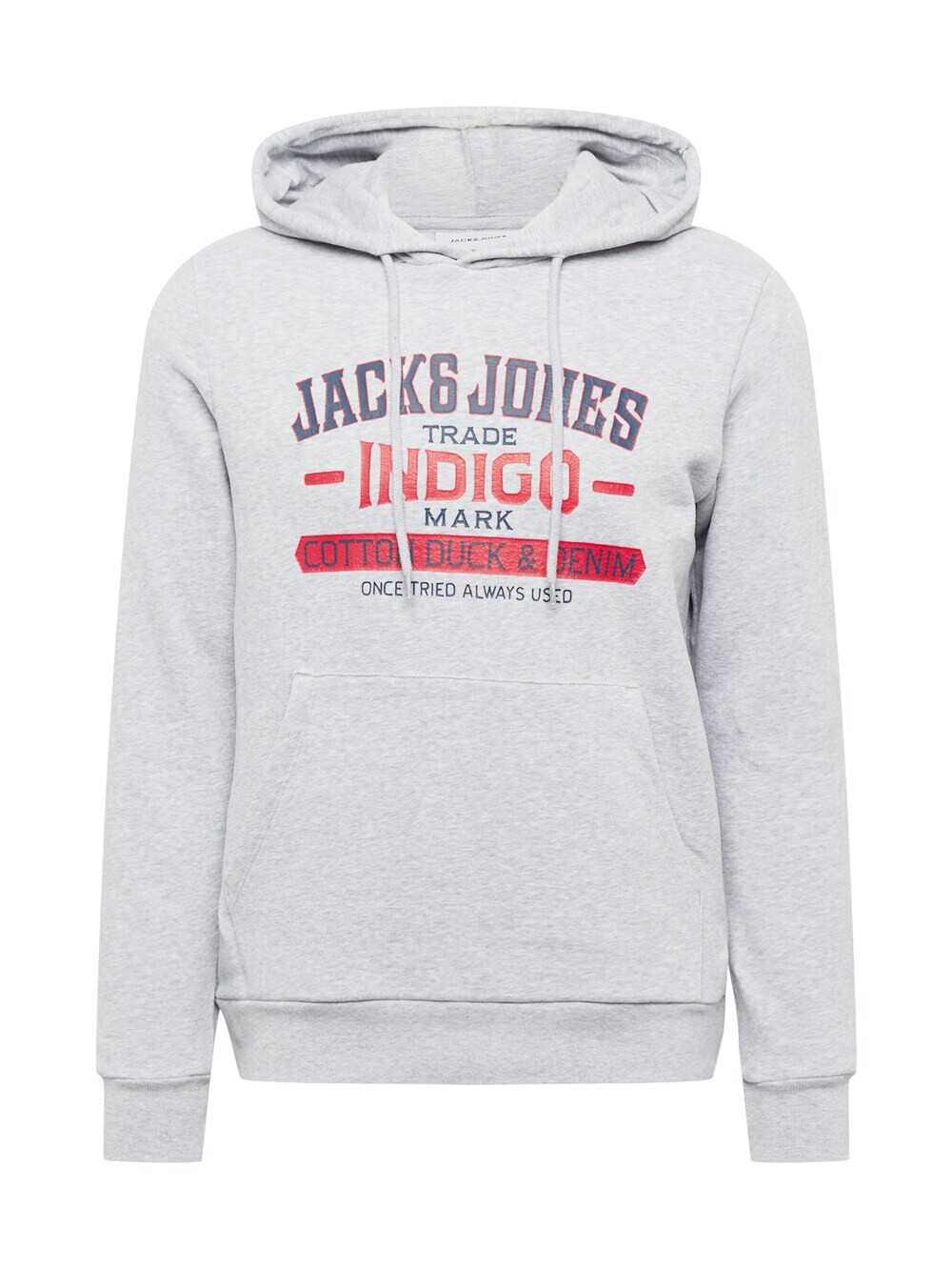 

Толстовка JACK & JONES New Denim, светло-серый