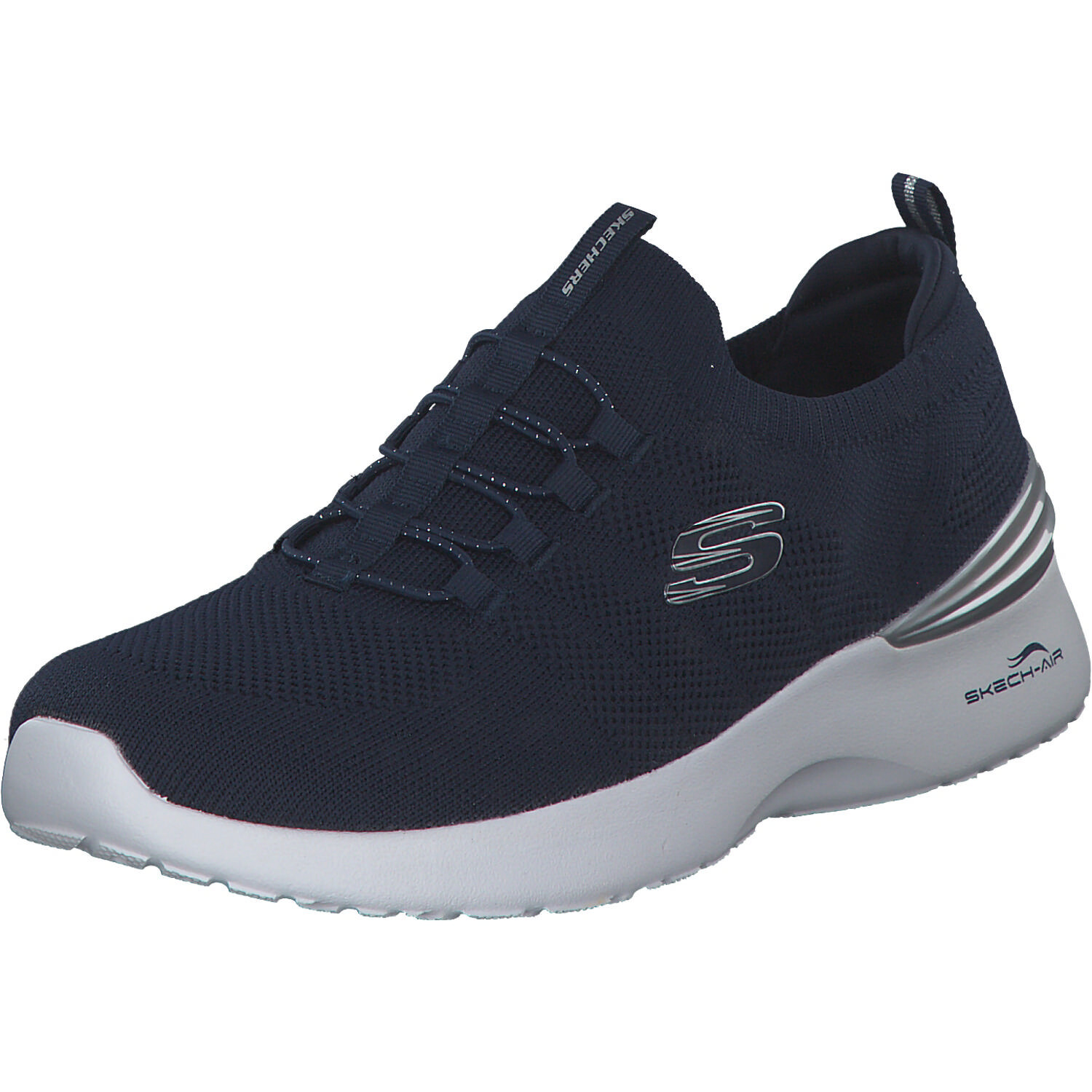 

Кроссовки Skechers Low, цвет navy silver