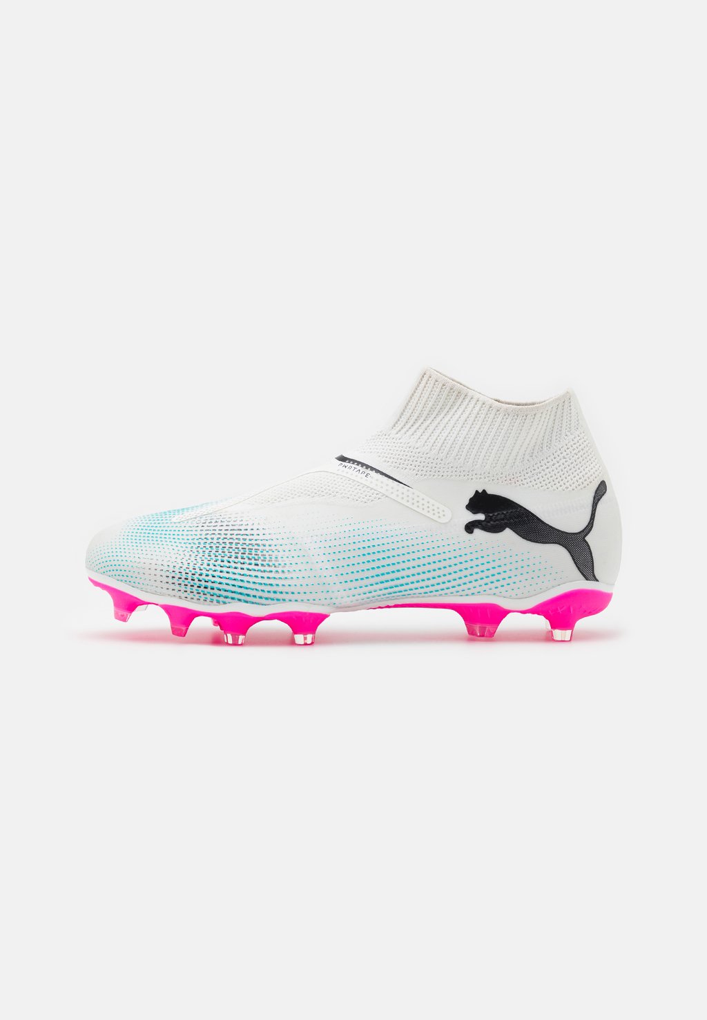 

бутсы с шипами Future 7 Match+ Ll Fg/Ag Puma, цвет white/black/poison pink